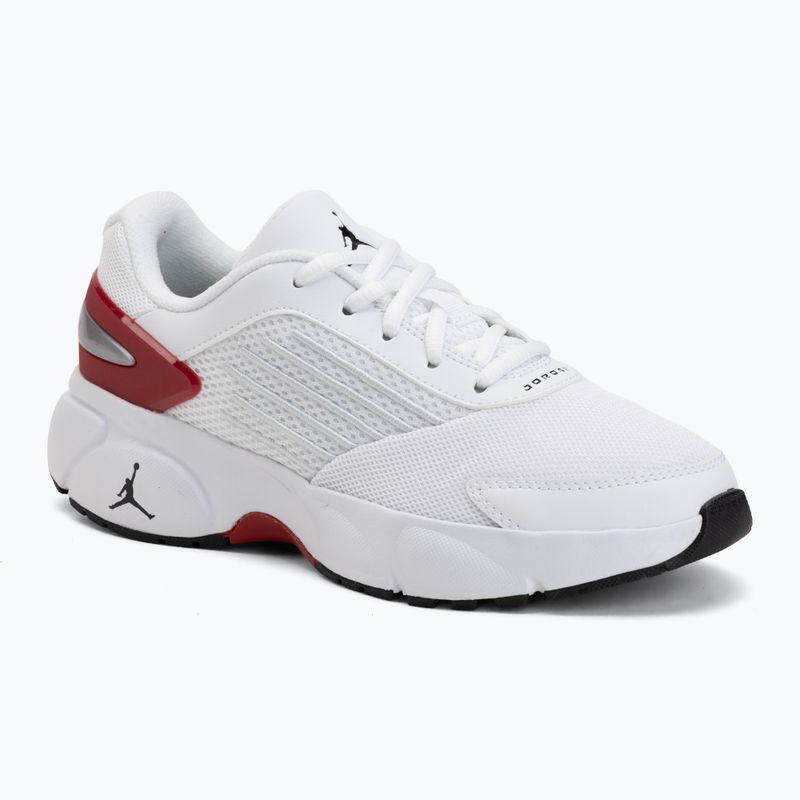 Buty dziecięce Nike Jordan Trunner Flow white/gym red/metallic silver/black