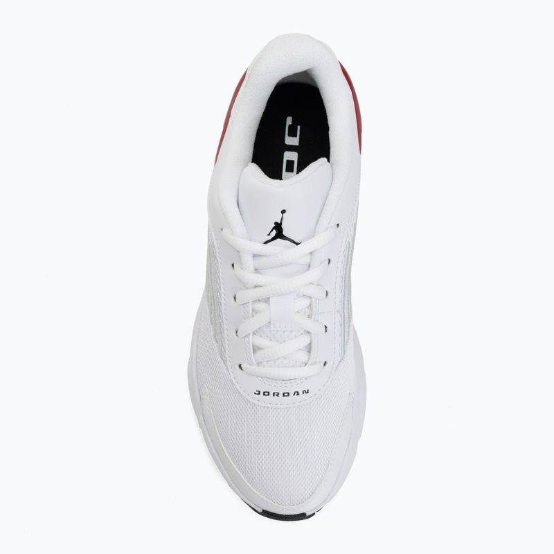 Buty dziecięce Nike Jordan Trunner Flow white/gym red/metallic silver/black 5