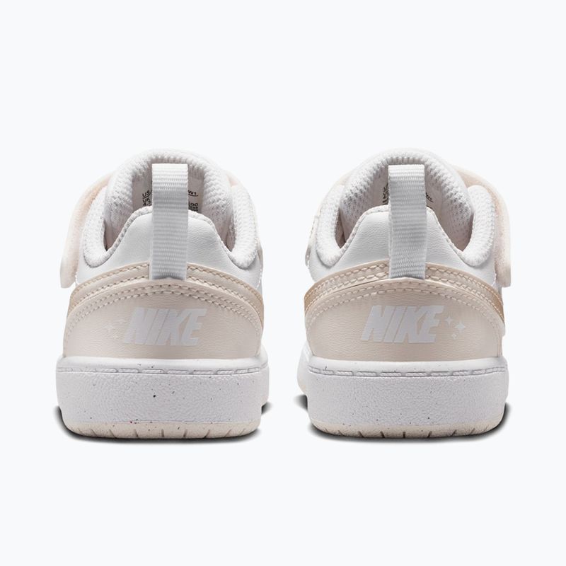 Buty dziecięce Nike Court Borough Low white/chalk/white 4