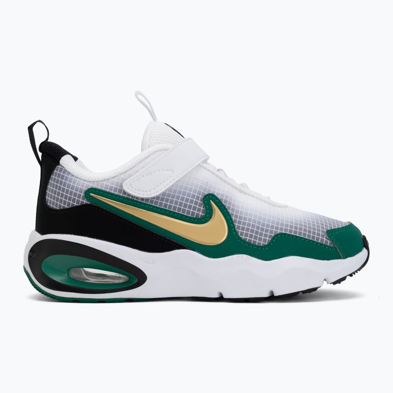 Buty dziecięce Nike Air Max Nova white/malachite/black/metallic gold 2