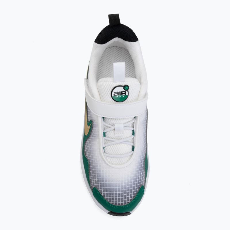 Buty dziecięce Nike Air Max Nova white/malachite/black/metallic gold 5