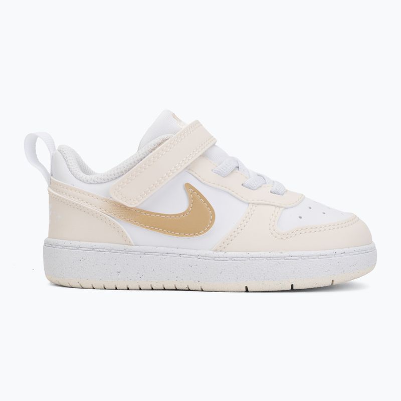 Buty dziecięce Nike Court Borough Low white/chalk/white 2