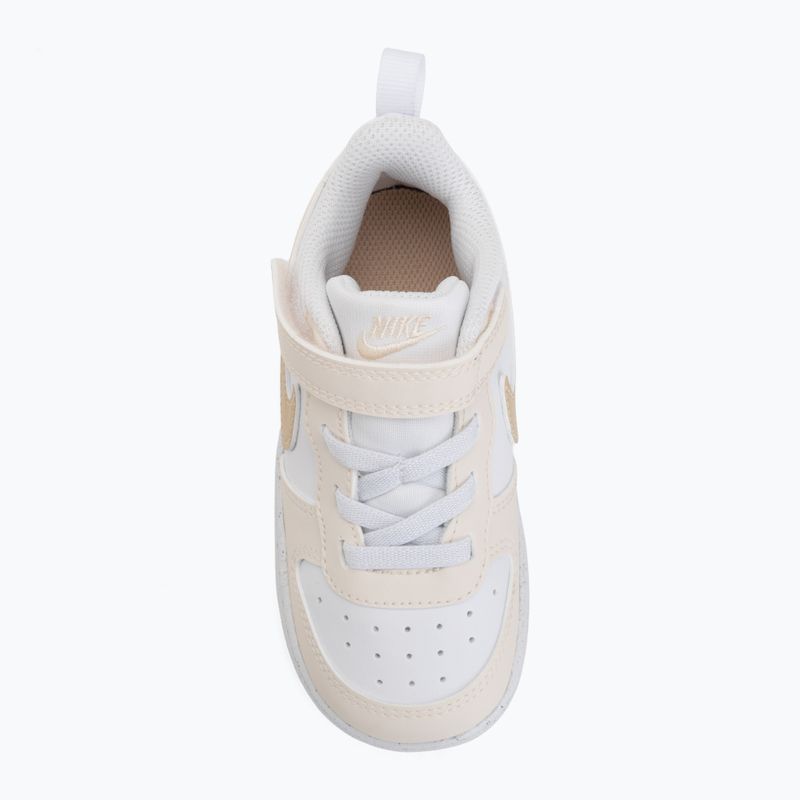 Buty dziecięce Nike Court Borough Low white/chalk/white 5