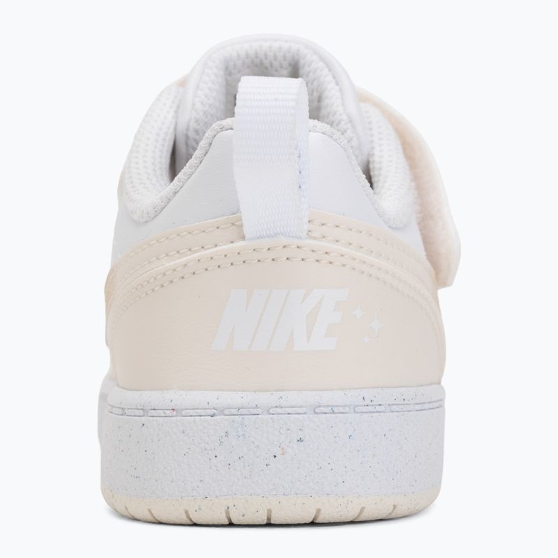 Buty dziecięce Nike Court Borough Low white/chalk/white 6