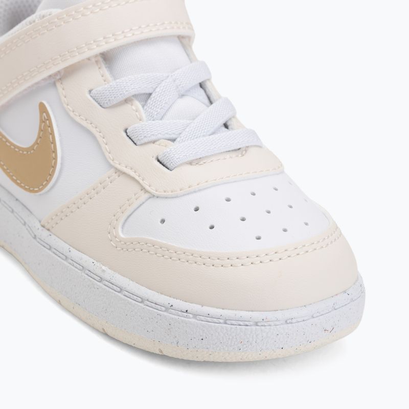 Buty dziecięce Nike Court Borough Low white/chalk/white 7