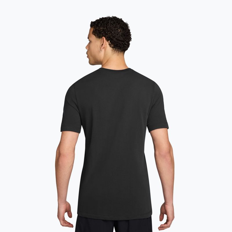 Koszulka do biegania męska Nike Dri-Fit Running black/mineral slate 2