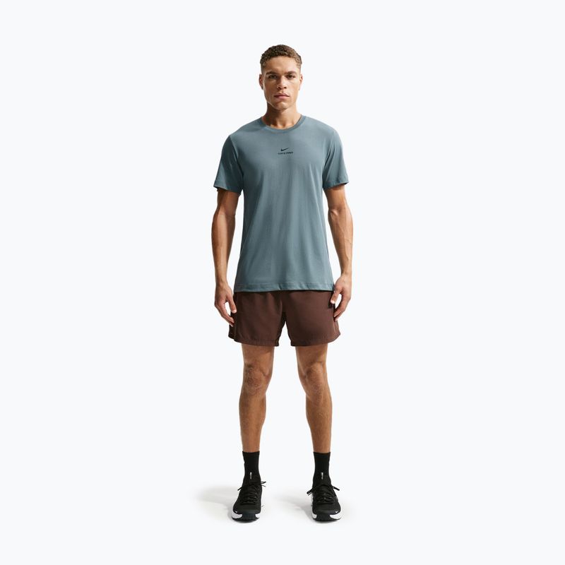 Koszulka treningowa męska Nike Pro Dri-Fit mineral slate/black 2