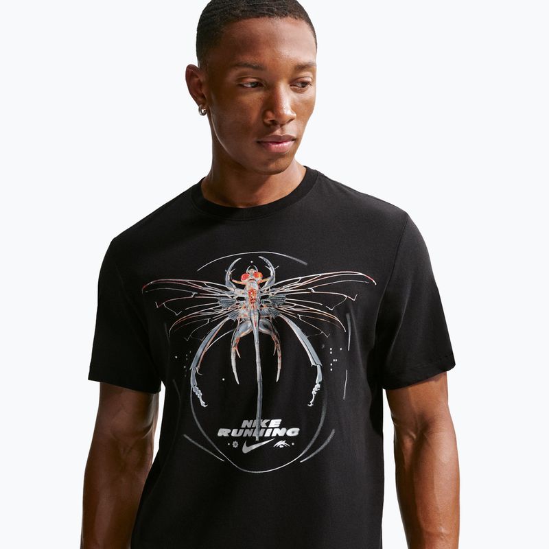 Koszulka do biegania męska Nike Dri-Fit Running black 5