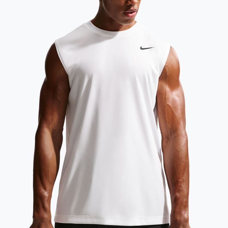 Koszulka treningowa męska Nike Dri-FIT Sleeveless Training Top white/black