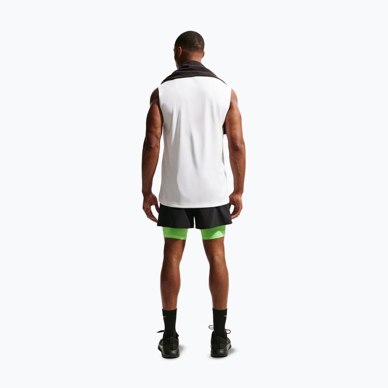 Koszulka treningowa męska Nike Dri-FIT Sleeveless Training Top white/black 3