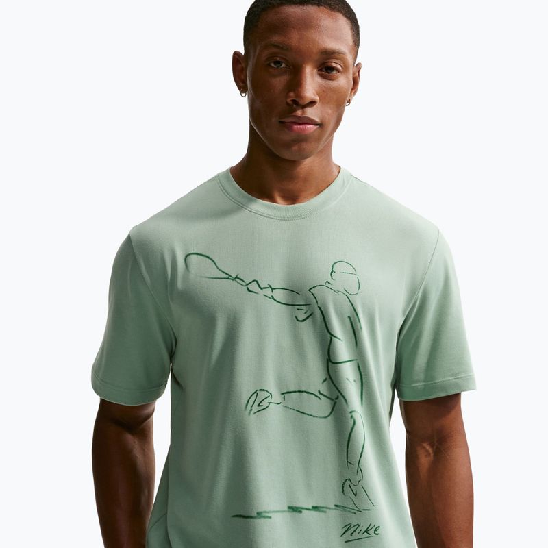 Koszulka tenisowa męska Nike Court Dri-Fit steam 4