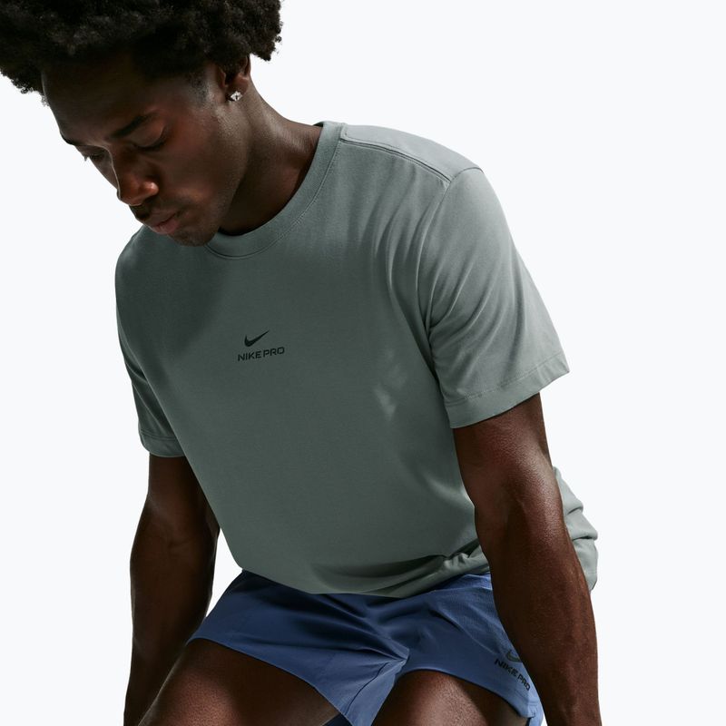 Koszulka treningowa męska Nike Pro Dri-Fit smoke grey/black 4