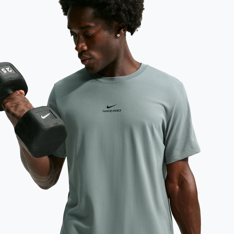 Koszulka treningowa męska Nike Pro Dri-Fit smoke grey/black 5
