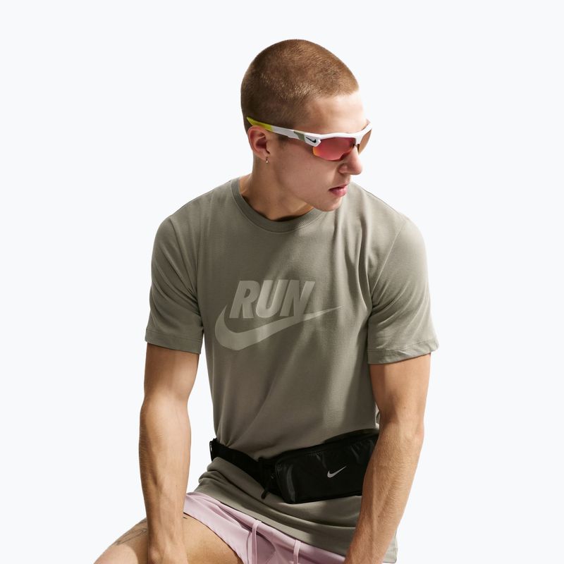 Koszulka do biegania męska Nike Dri-Fit Running silver sage/spruce fog 5