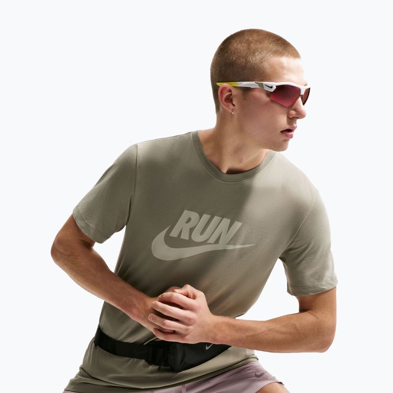 Koszulka do biegania męska Nike Dri-Fit Running silver sage/spruce fog 6