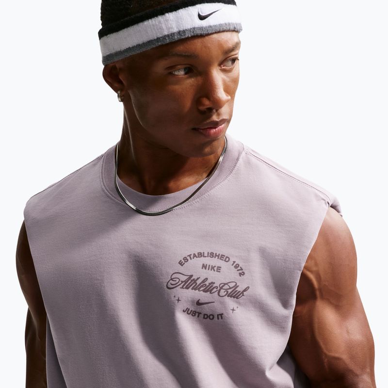 Koszulka męska Nike N.A.C. light violet ore/pale ivory 5