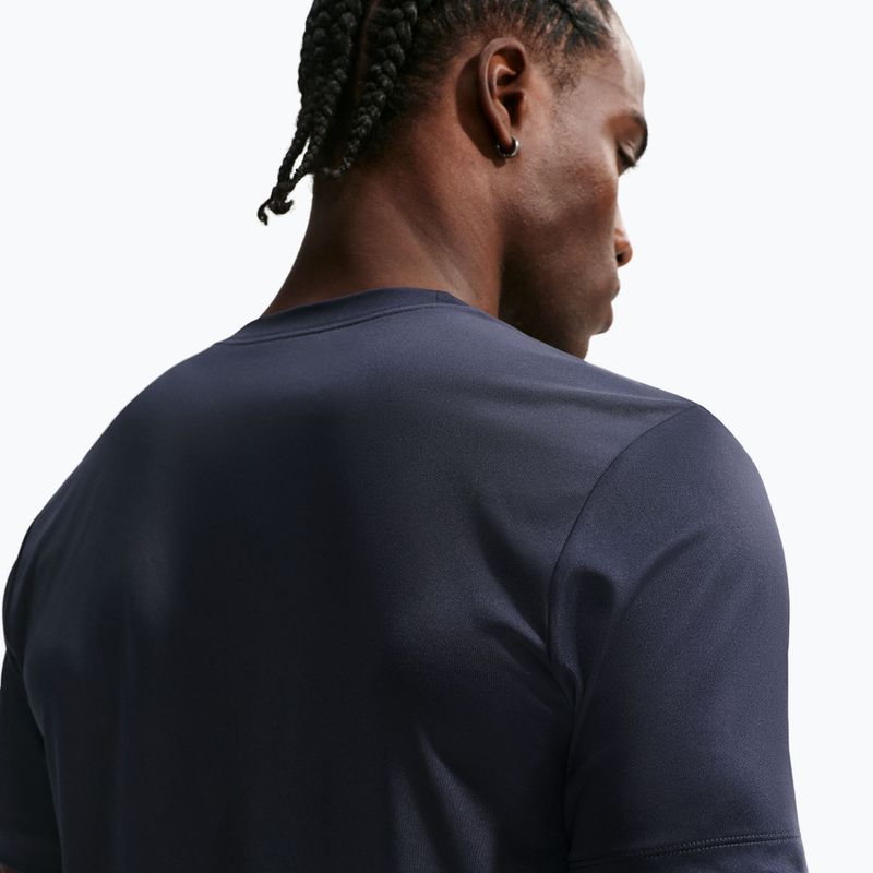 Koszulka treningowa męska Nike Dri-FIT Training T-Shirt obsidian/matte silver 5