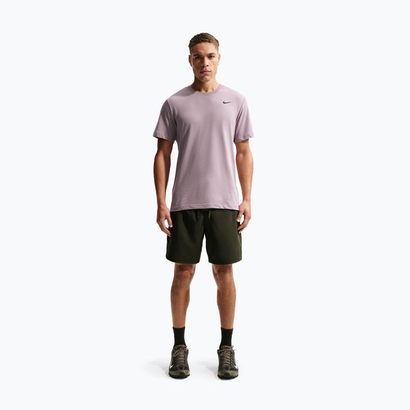Koszulka męska Nike Dri-Fit light violet ore/black 2