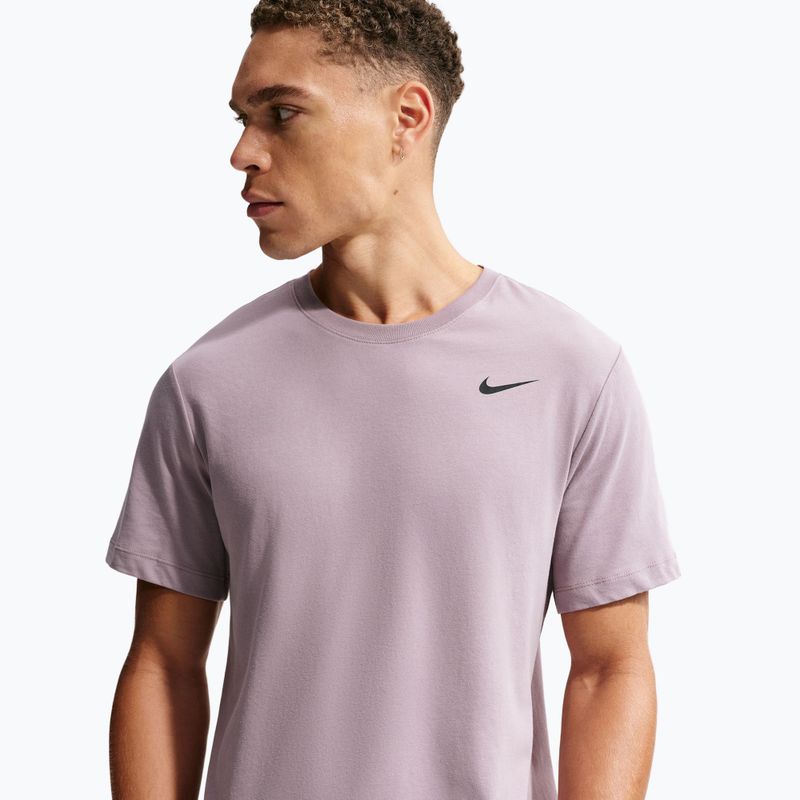 Koszulka męska Nike Dri-Fit light violet ore/black 4