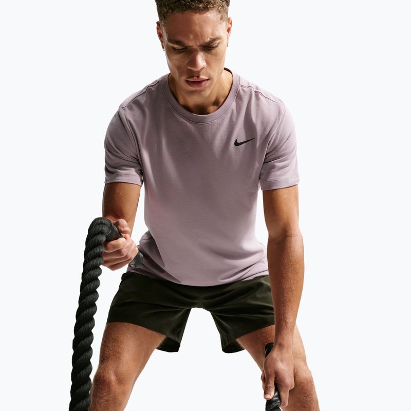 Koszulka męska Nike Dri-Fit light violet ore/black 6