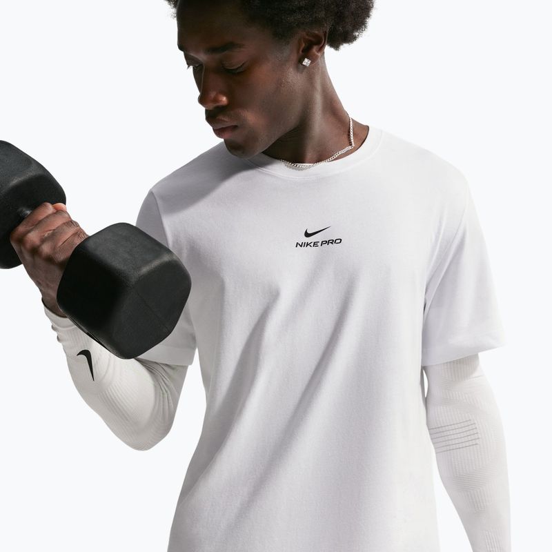 Koszulka treningowa męska Nike Pro Dri-Fit white/black 6