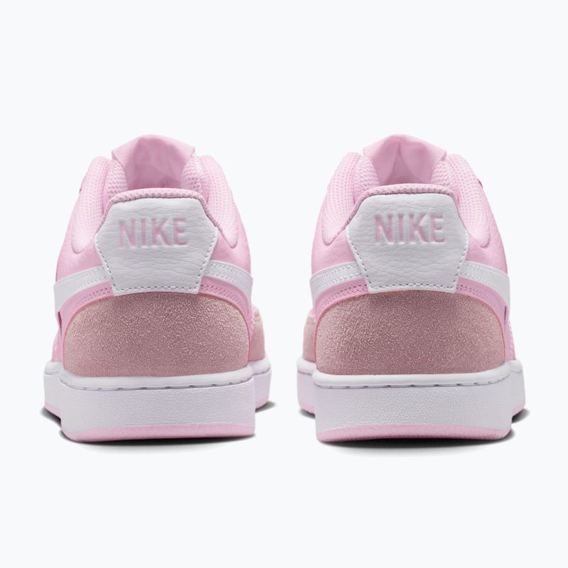 Buty damskie Nike Court Vision Low Suede pink foam/white 4