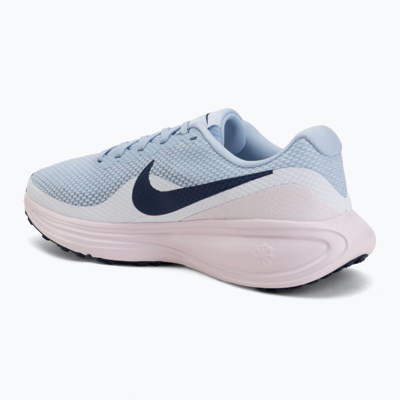 Buty do biegania damskie Nike Revolution 8 hydrogen blue/white/pearl pink/blue void 3