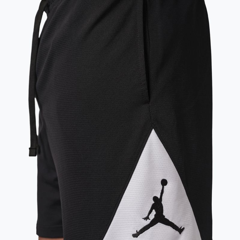 Spodenki koszykarskie męskie Jordan Sport Dri-Fit black/white/black 6
