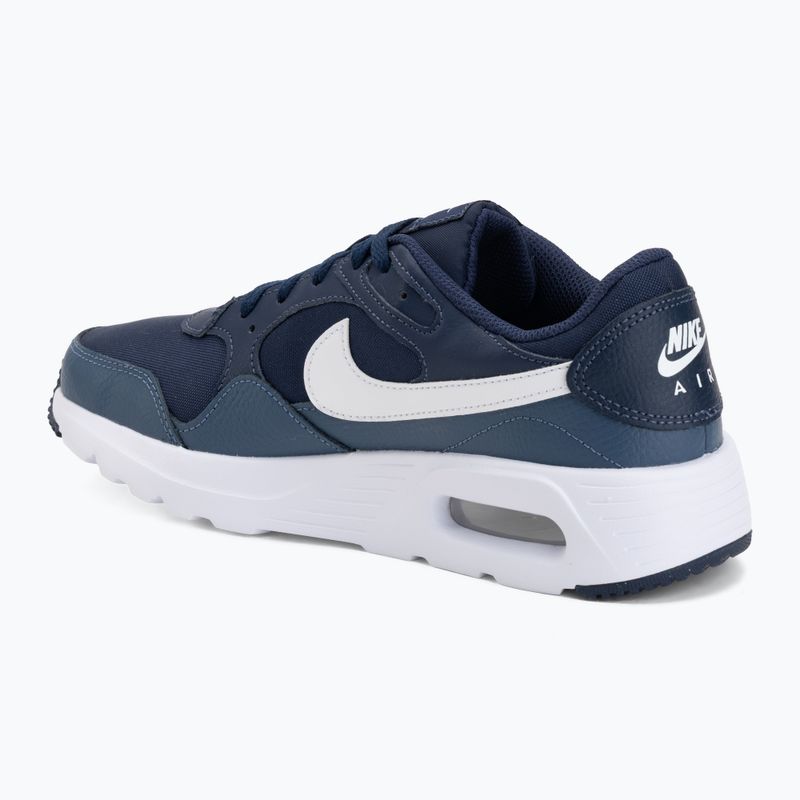 Buty męskie Nike Air Max SC midnight navy/diffused blue/white 3