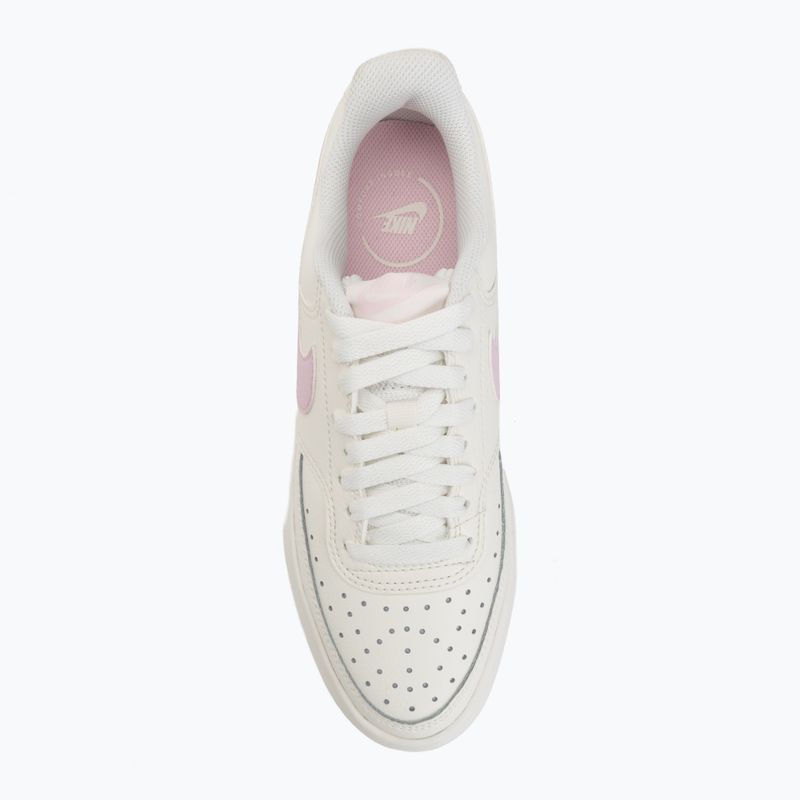 Buty damskie Nike Court Vision Alta sail/pink foam 5