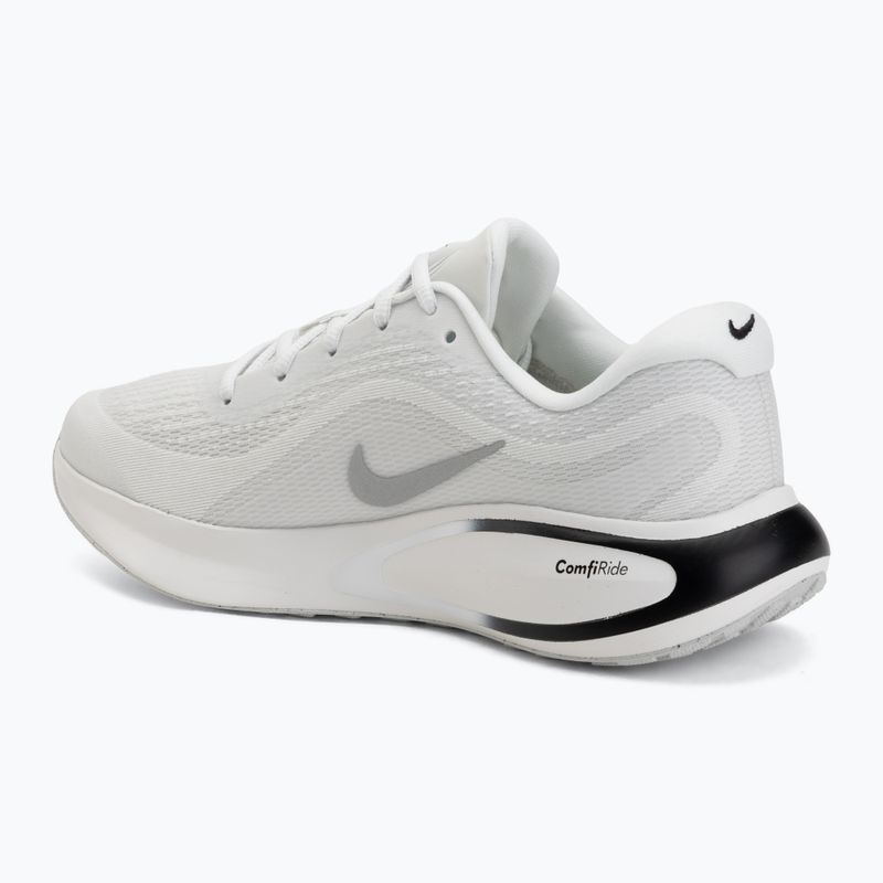Buty do biegania męskie Nike Journey Run summit white/black/white/metallic silver 3