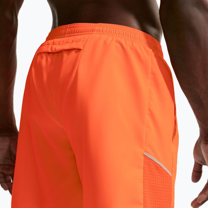 Spodenki do biegania męskie Nike Miler Dri-Fit Brief Lined7" total orange 4