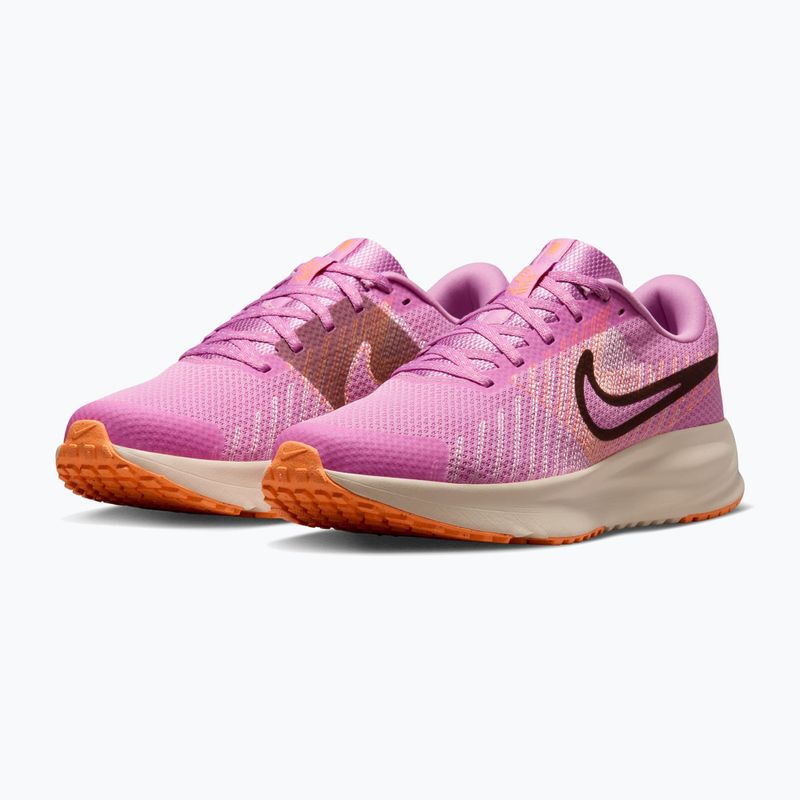 Buty do biegania damskie Nike Run Defy light magenta/chalk/orange pulse/black 3