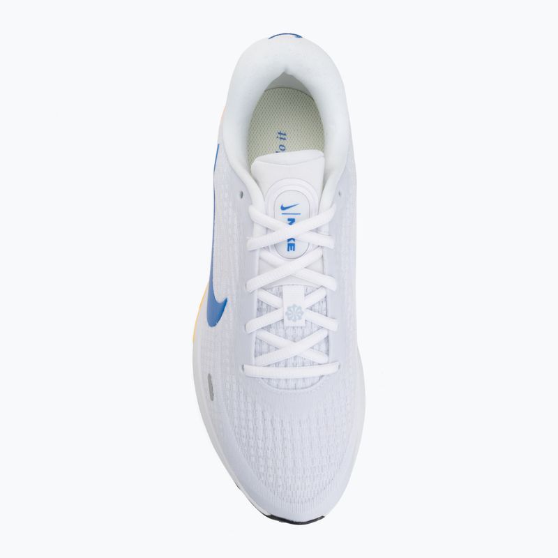 Buty do biegania męskie Nike Journey Run white/total orange/blue crystal 5