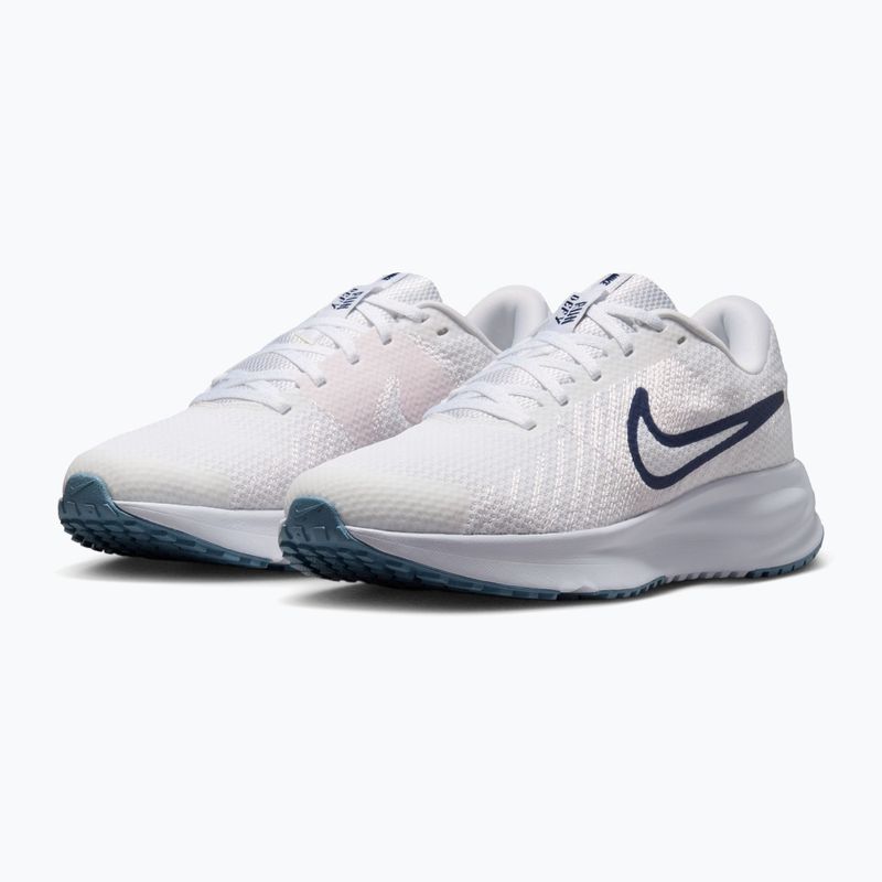 Buty do biegania damskie Nike Run Defy white/football grey/work blue/blue void 3