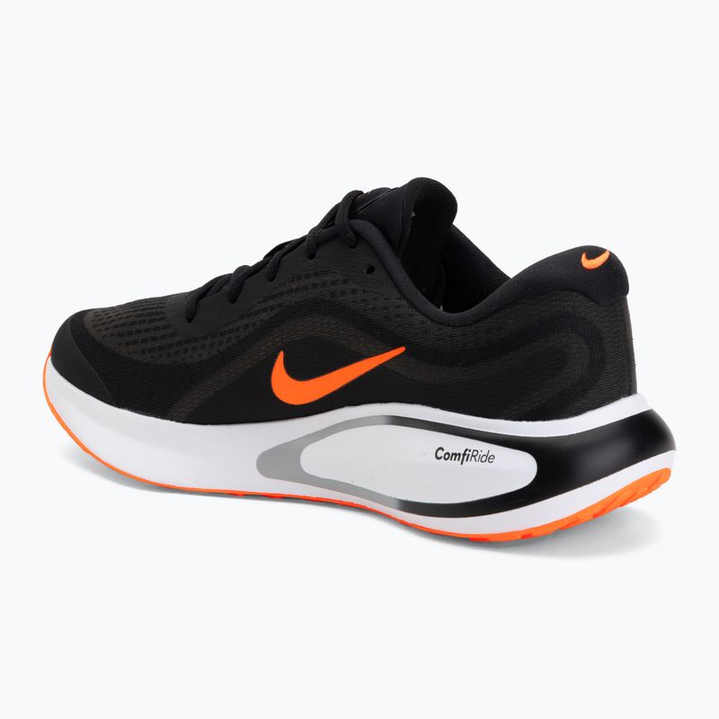 Buty do biegania męskie Nike Journey Run black/anthracite/wolf grey/total orange 3