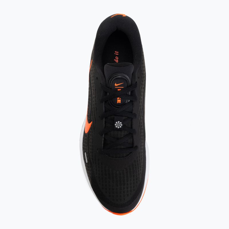 Buty do biegania męskie Nike Journey Run black/anthracite/wolf grey/total orange 5