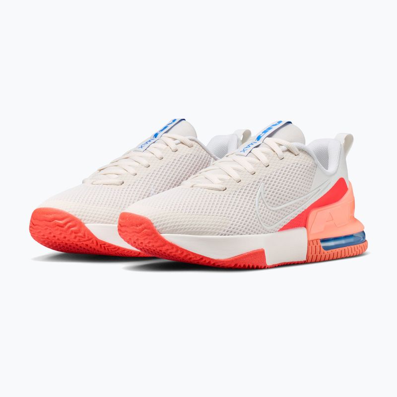 Buty treningowe męskie Nike Air Max Alpha Trainer 6 phantom/orange pulse/summit white/white 3