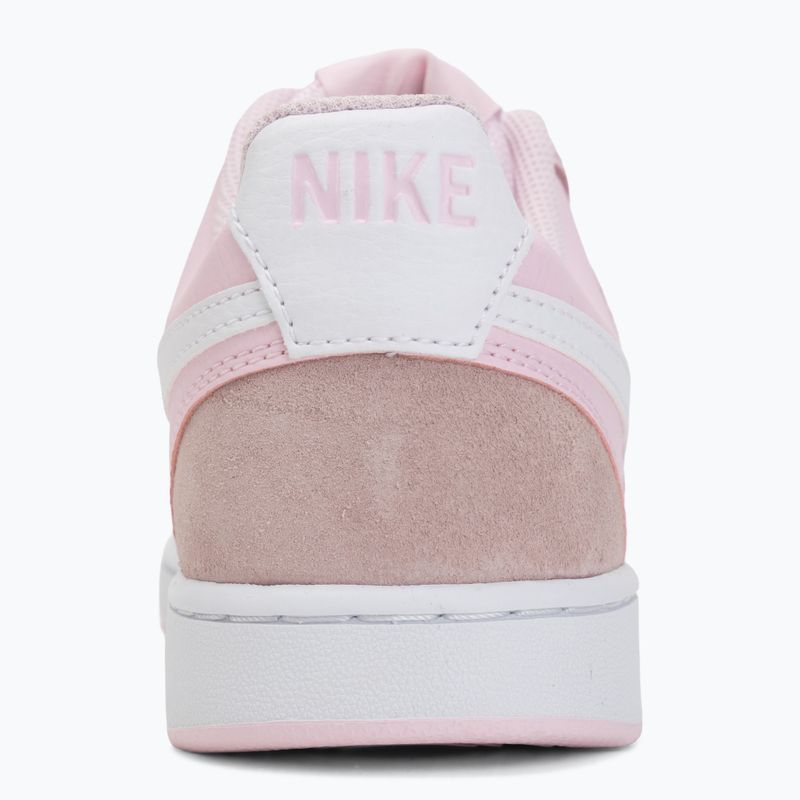 Buty damskie Nike Court Vision Low Suede pink foam/white 6