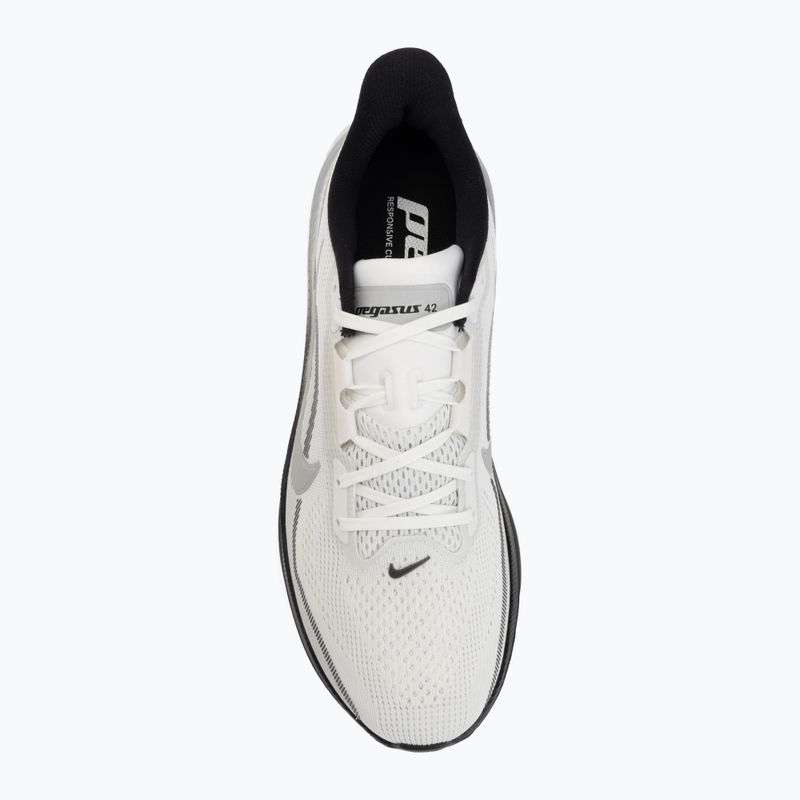 Buty do biegania męskie Nike Pegasus 42 summit white/metallic silver-photon dust 5