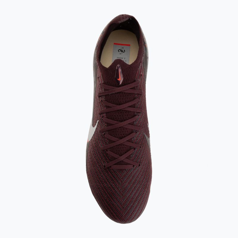 Buty piłkarskie męskie Nike United Vapor 16 Elite FG burgundy crush/university red/fossil/metal silver 5