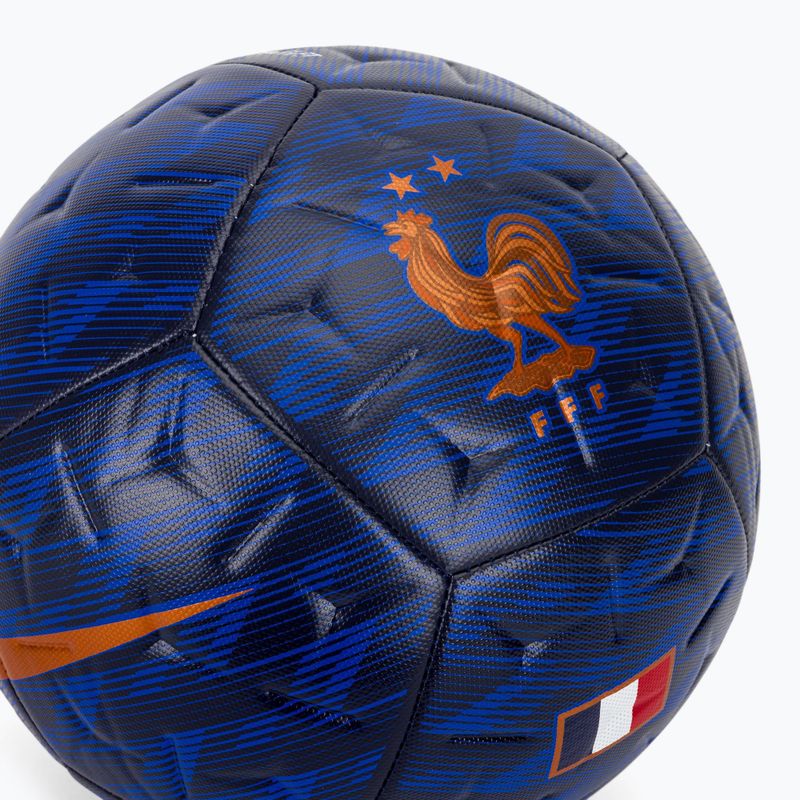 Piłka do piłki nożnej Nike Academy France blackened blue/game royal rozmiar 5 4
