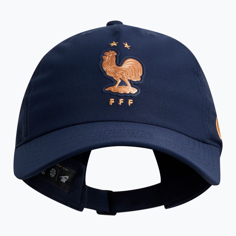Czapka z daszkiem dziecięca Nike Club France Poly blackened blue 3