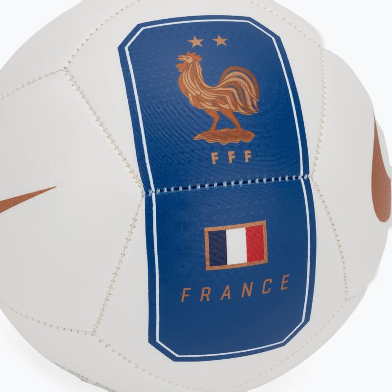 Piłka do mini piłki nożnej Nike Skills France white rozmiar 1 3