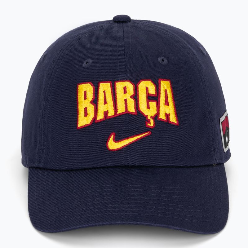 Czapka z daszkiem Nike FC Barcelona Club Cotton blackened blue 2