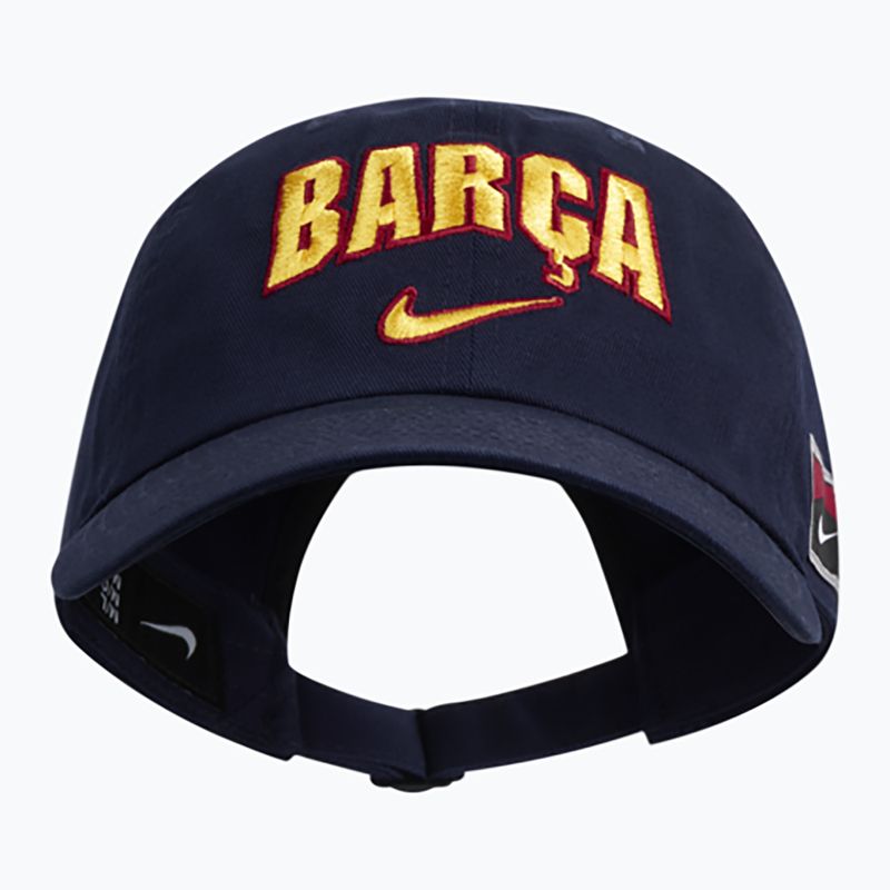 Czapka z daszkiem Nike FC Barcelona Club Cotton blackened blue 3