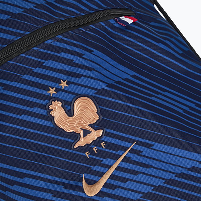 Worek Nike Academy France AOP 18 l blackened blue/game royal 4