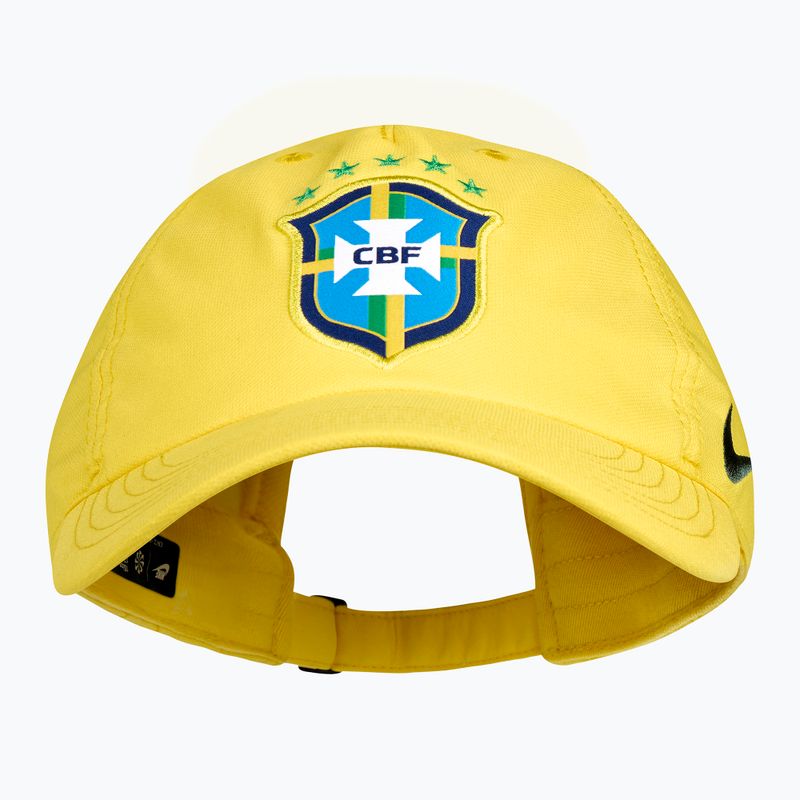Czapka z daszkiem dziecięca Nike Club Brazil Poly canary 2