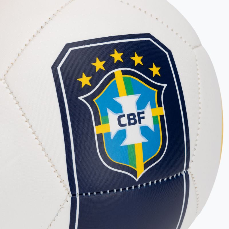 Piłka do mini piłki nożnej Nike Skills Brazil white rozmiar 1 3