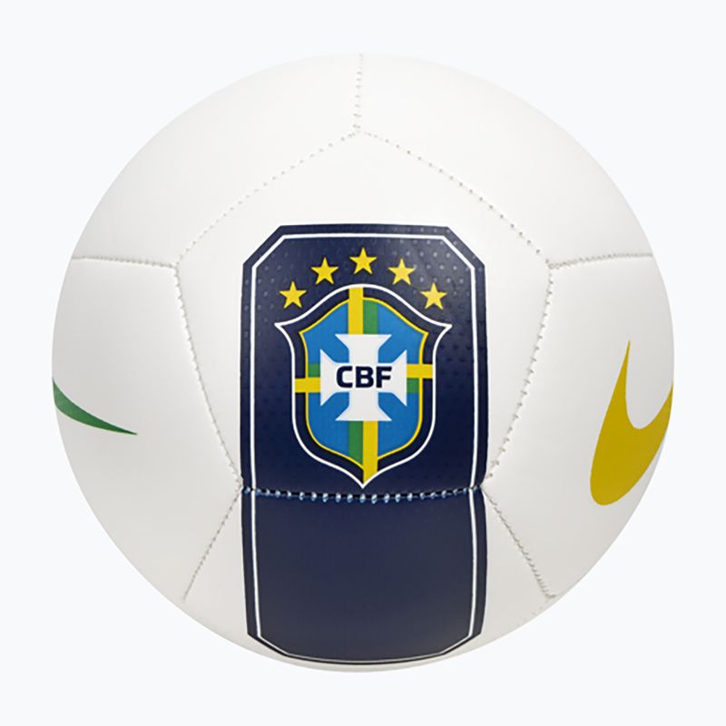 Piłka do mini piłki nożnej Nike Skills Brazil white rozmiar 1 2